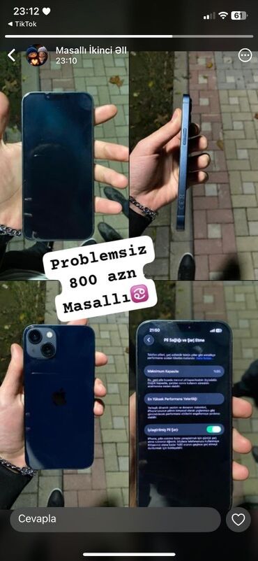 Apple iPhone: IPhone 13, 128 GB, Mavi — 1