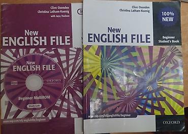 İki kitab birlikdə 10 azn. Məhsul: New English File – Beginner