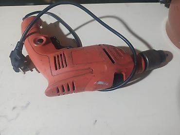 Ручные электроинструменты: Elektrik şnurulu zərbəsiz matkap - Şəbəkə ilə işləyən (220V) şnurlu — 1