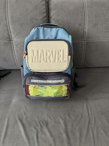 накидка: Детский рюкзак MARVEL “Captain America” Б/у состояние отличное - — 1