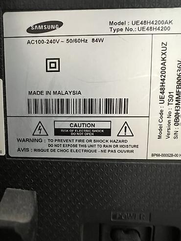 asılqan satışı: İşlənmiş Televizor Samsung LED ekran 48" HD (1366x768), Ünvandan götürmə — 3