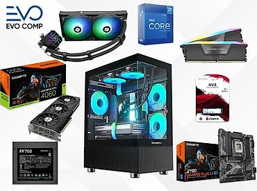 Masaüstü kompüterlər və iş stansiyaları: Evo Gaming PC-11 İ7/z790/32GB/RTx4060 🔹CPU: Intel®️ Core™️ i7-12700K — 1