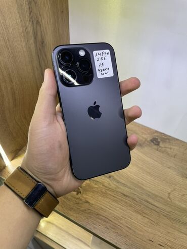 купить айфон 15 про бишкек: IPhone 14 Pro, 256 ГБ, Черный, 75 %