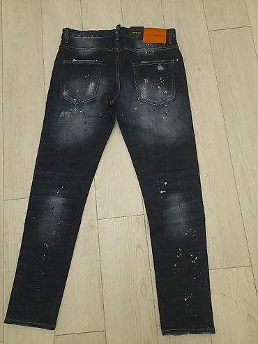 dsquared2: DSQUARED2 “Skater Jean” kişi cins şalvarı.70manata alınıb etiketi — 2