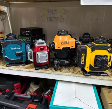 Лазерные уровни: Представленные лазерные уровни обеспечивают точное нивелирование с — 5