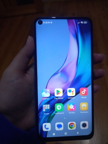 Samsung: Samsung Galaxy A14 5G, 128 GB, rəng - Göy, Barmaq izi, İki sim kartlı