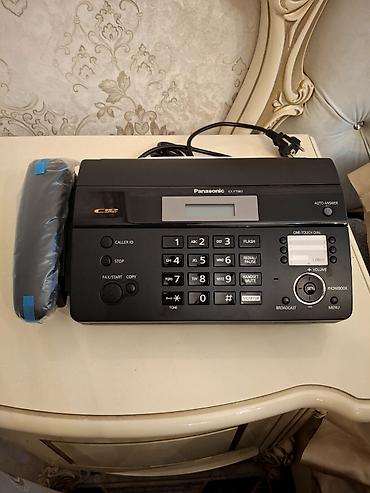 faks: Panasonic KX-FT983 faks və masaüstü telefon aparatı Xüsusiyyətlər: - — 1
