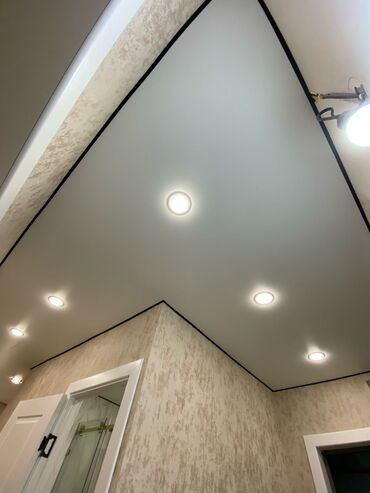 Натяжной потолок: Натяжной потолок Матовое, Глянцевое, 3D потолки Бесплатный замер, Гарантия, Бесплатная консультация — 19
