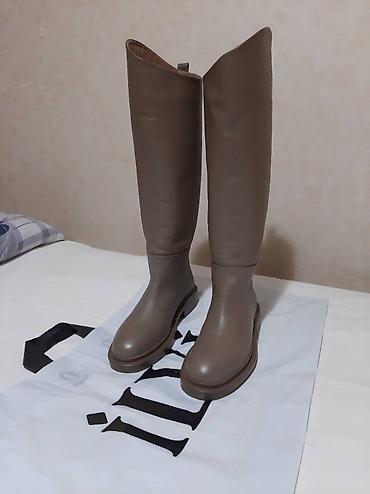 Сапоги: 1) Сапоги, ЕвроЗима, хорошего качества, замшевые черные, размер 39 — 15