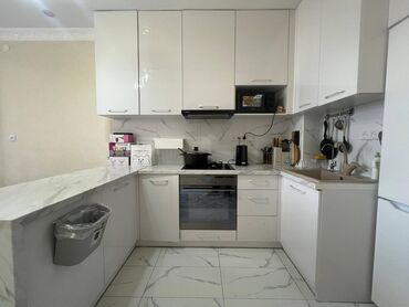 саламат курулуш: 3 бөлмө, 84 кв. м, Элитка, 4 кабат, Евроремонт