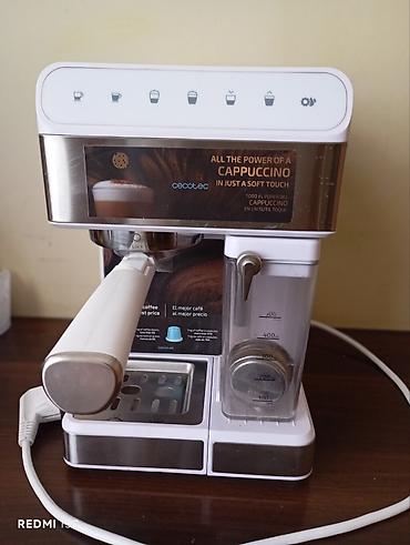Qəhvə maşını Cecotec, Borulu, Kapuçinator ilə, İşlənmiş