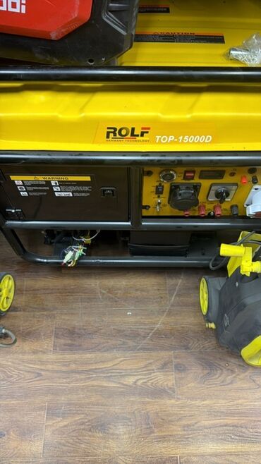 портативный генератор: Бензогенератор ROLF TOP-15000D - Мощная открытая станция с