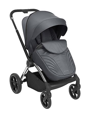 Kolica za bebe: KIKKA BOO Kolica KARA grey set 2u1 sa tvrdom korpom – SKU: KKB2 2u1 — 22