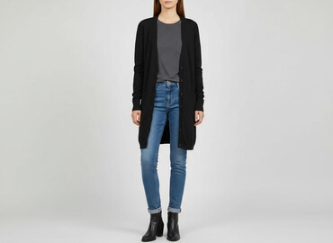 żakiet do długiej sukienki: Women`s knitwear, size S