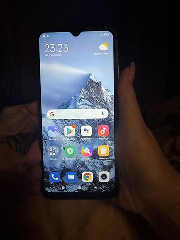 магнитола е34: Redmi, Redmi 9A, Б/у, 64 ГБ, цвет - Синий — 2