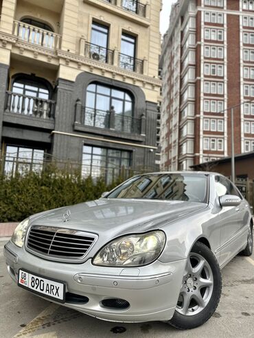 мерседесбенз 1117: Mercedes-Benz S-Class: 2000 г., 5 л, Автомат, Бензин, Седан