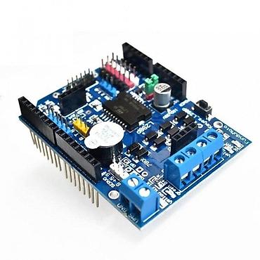 Digər ehtiyat hissələri: Arduino SMD L298 Cüt Motor Sürücü Shield Qiymət: 49 Arduino üçün — 2