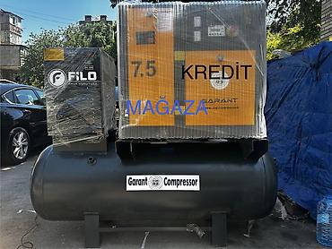Kompressorlar: GARANT 7.5 vidalı hava kompressoru – komplekt şəkildə Texniki — 1