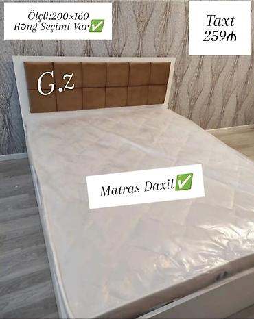 *Yeni ✨ _Taxt_ __Çarpayı_ 259Azn* 🔹İstehsal Rusiya Laminat 18/lik lalafo.az -da *Yeni ✨ _Taxt_ __Çarpayı_ 259Azn* 🔹İstehsal Rusiya Laminat 18/lik