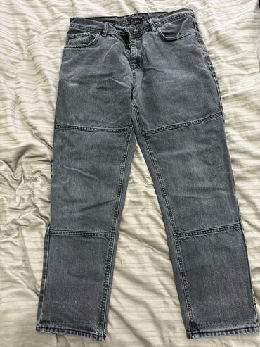 jeans salvar: Şalvarlar S (EU 36), M (EU 38), rəng - Qara