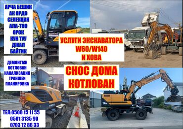 Экскаваторы: Экскаватор | Выкорчевывание пней, Траншеи, Котлованы