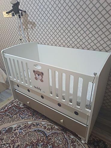 Beşiklər: Uşaq beşiyi – “Baby Mood Teddy” dizaynı - Material: MDF/taxta — 1