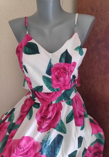 polovne svečane haljine: M (EU 38), bоја - Roze, Drugi stil, Na bretele