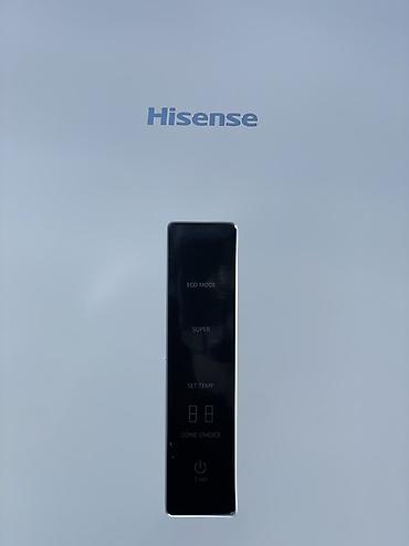 Ашкана техникасы: Муздаткыч Hisense, Жаңы, Эки камералуу, Total no frost, 60 * 188 * 58 — 7