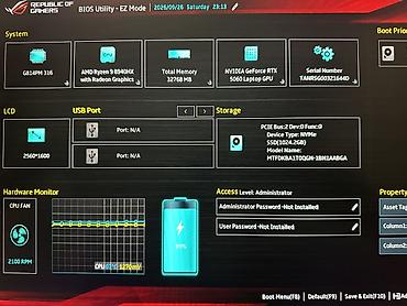 rog strix g16: Игровой, Новый, AMD Ryzen 9, В рассрочку — 3