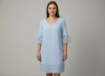 sukienki na wesele plus size jabłko: Women`s dress, size S