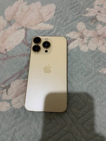 ipod touch 6: IPhone 13 Pro, Колдонулган, 256 ГБ, Алтын, Коргоочу айнек, Каптама, 100 %