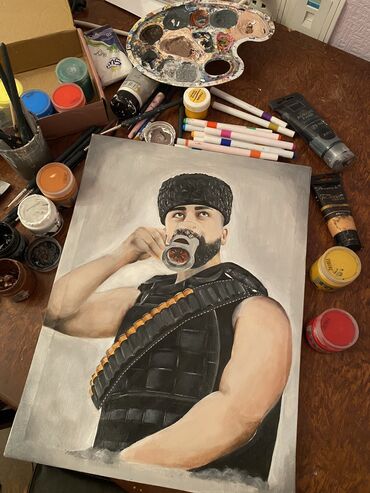 Digər kolleksiyalar: Paster blessed acrylic boya el işi ketan — 3