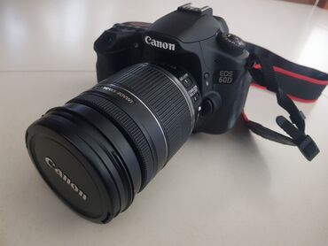 canon fotoaparat: Canon EOS 60D 18-200mm Lens DSLR Probeq təqribi 10-12K Az işlənmiş