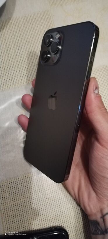 iphone 6 's: IPhone 12 Pro Max, 256 GB, Zəmanət, Barmaq izi, Face ID