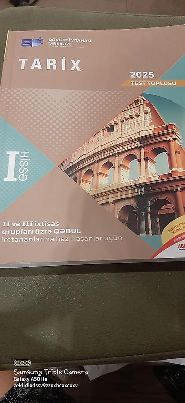 Testlər: Məhsul: DİM “Tarix” 2025 Test Toplusu – I hissə Təsvir: - Dövlət — 1