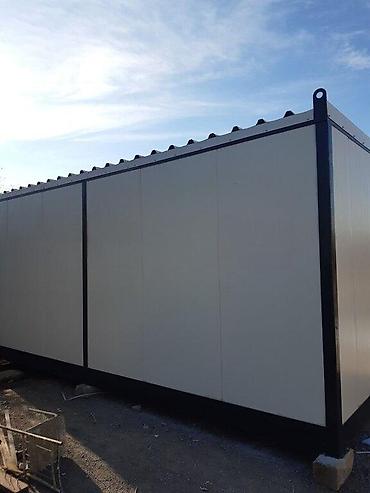 Konteynerlər: Konteyner Konteyner 50 mm lik sendvic panelden yigilib eni 3 met — 4