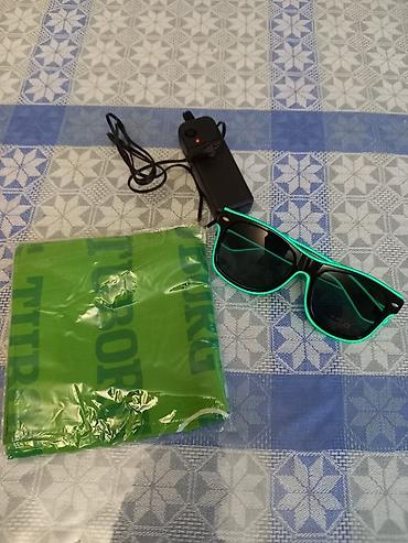 unity pga accessories: Neon işqlı eynək + bandana Eynek işqlidi 3 rejimi işqı var 1 Güclü 2 — 1