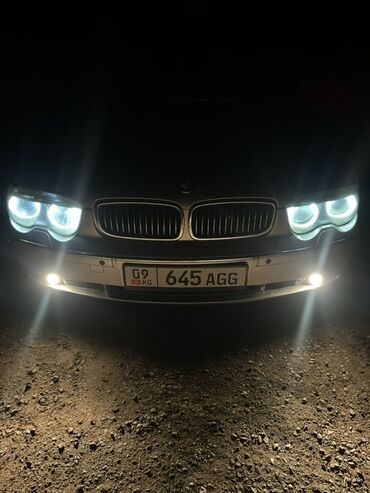BMW: BMW 7 series: 2002 г., 4.4 л, Автомат, Бензин, Седан — 1