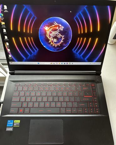 nvidia rtx: Ноутбук, MSI, 8 ГБ ОЗУ, Intel Core i5, 15.6 ", Б/у, Для работы, учебы, память SSD