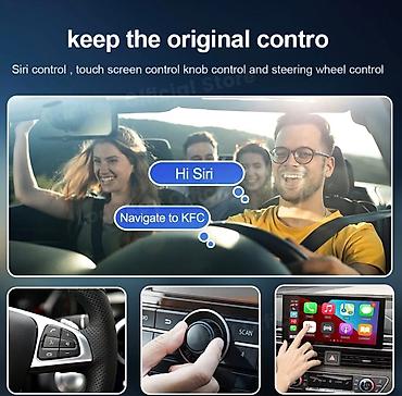 tesla tv: Carlinkit Carplay & Android Auto CarlinKit 5.0, həm Apple — 4