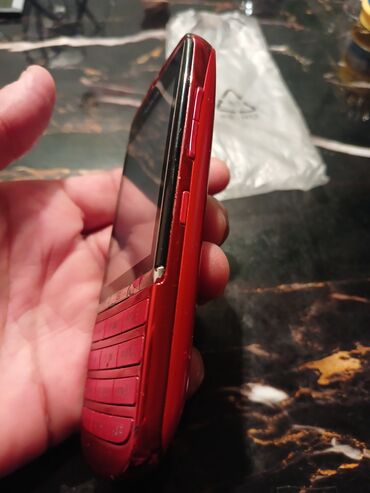 Nokia: Nokia Asha 230, < 2 GB Memory Capacity, rəng - Qırmızı, Zəmanət, Düyməli — 4