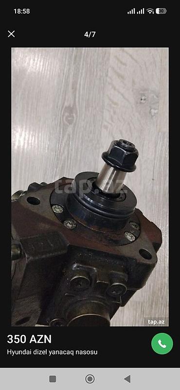 Топливные системы: Hyundai/Kia dizel yanacaq nasosu – BOSCH - Brend/model: BOSCH yüksək — 5
