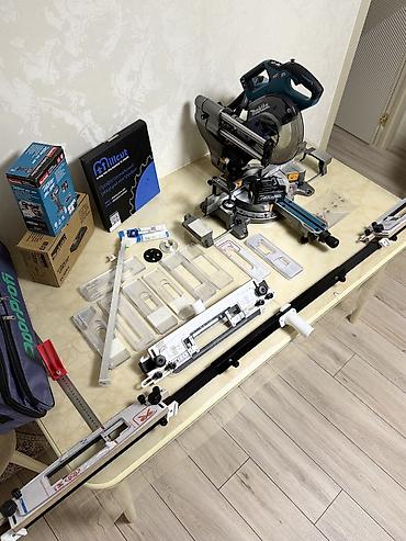 elektrikli mişar: Makita XGT 40V Max akkumulyatorlu sürüşdürülə bilən gön dərəcəli — 5