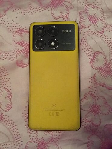 ayfon adapter: Poco X6 Pro 5G, 512 GB, rəng - Sarı