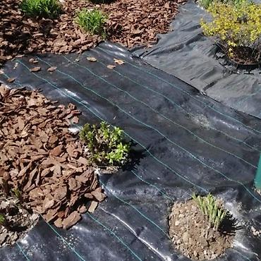 Другие товары для дома и сада: Агроткань застилочная от сорняков Агроткань — цельнотканевый плотный — 9