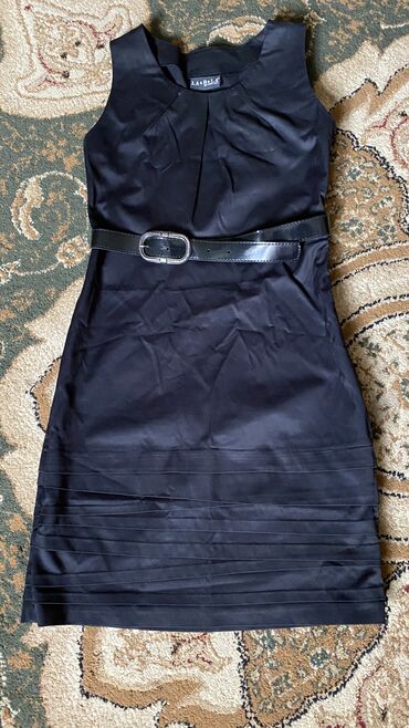 комбинезон сарафан женский джинсовый: Повседневное платье, Турция, Осень-весна, S (EU 36), M (EU 38)