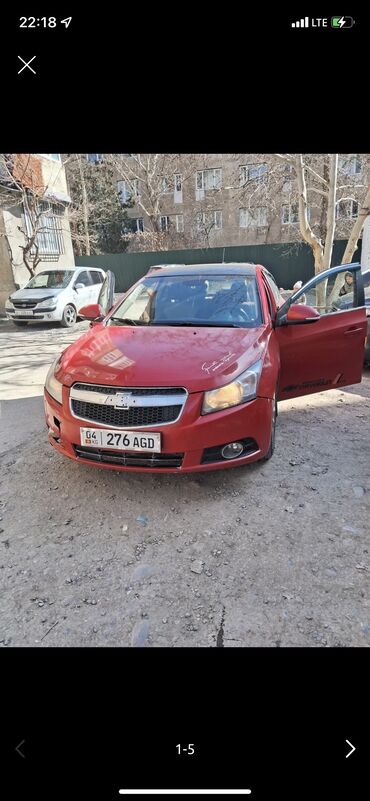 страшный машына: Chevrolet Cruze: 2014 г., 1.6 л, Механика, Бензин