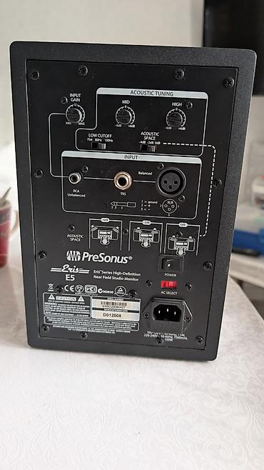 samsung evo: Продаю Студийные мониторы PreSonus Eris E5 (пара) - Формат: ближнее — 4