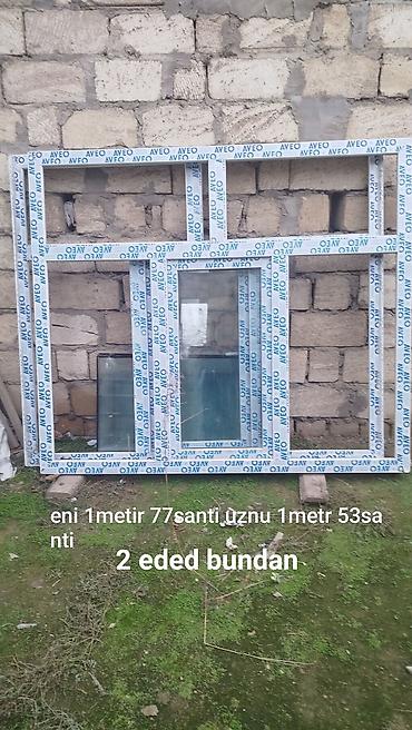 asma tavan hamam: PVC pəncərə çərçivələri – AVEO profilli - Material: PVC (AVEO — 3
