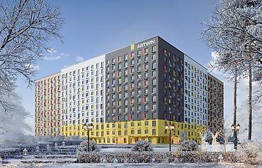 1 бөлмө, 42 м², АЮ Гранд Элитка, 3 кабат, ПСО (өз алдынча бүтүрүү)